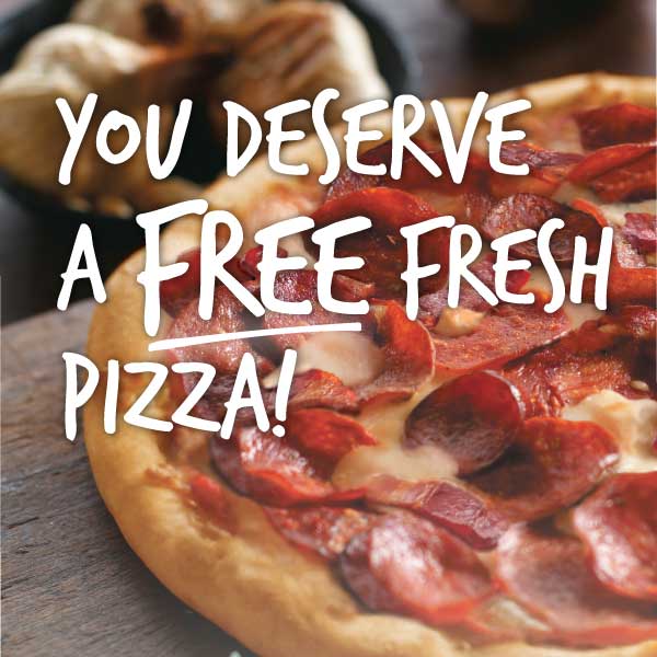 Free Pizza Day Whitby Ontario Panago Pizza